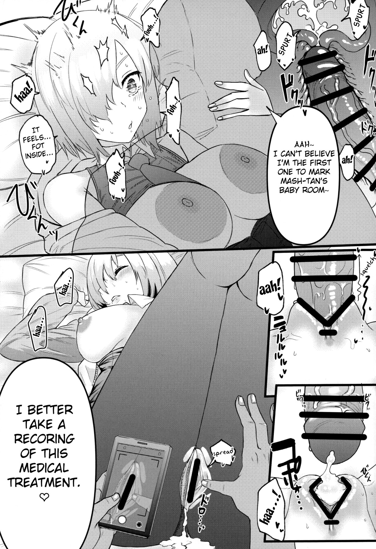 Hentai Manga Comic-Mash Does NTR with Her Seniors!-Read-18